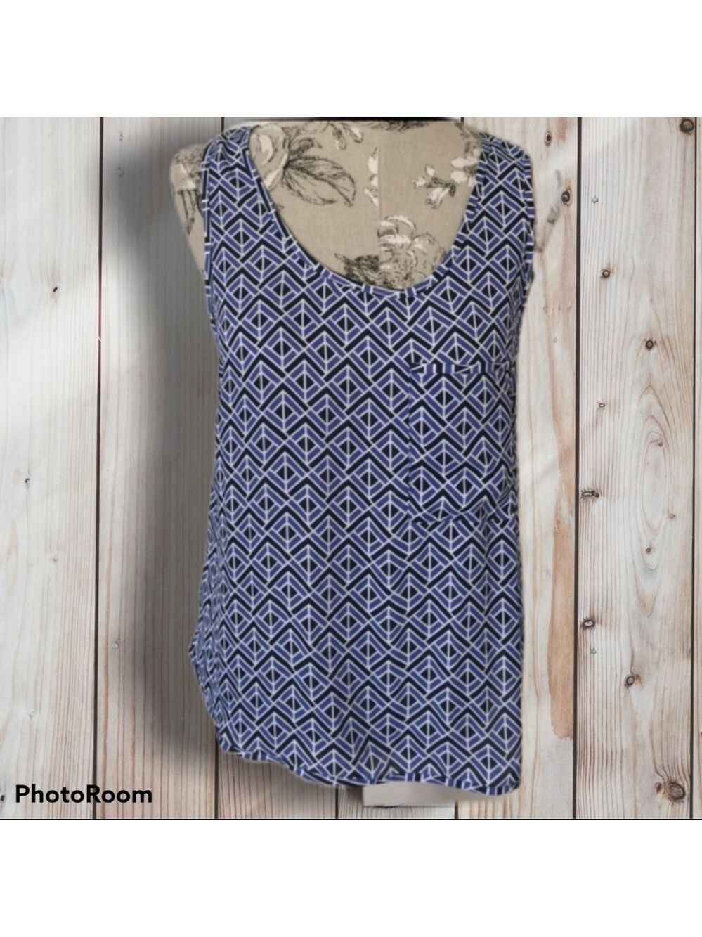 *pink Martini Blue Tank S